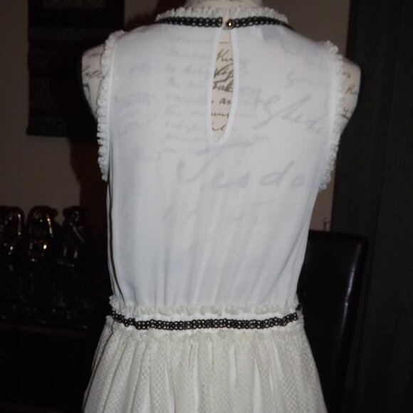 women's BEBE vintage coquette tank blouse size medium - Picture 4 of 5